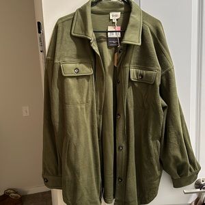 Olive Green Shacket